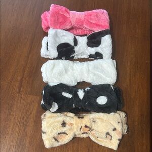 $3 💕5/$15 Colorful Bow Headbands Set of 5 , NEW get all 5 when bundled 💕5/$15
